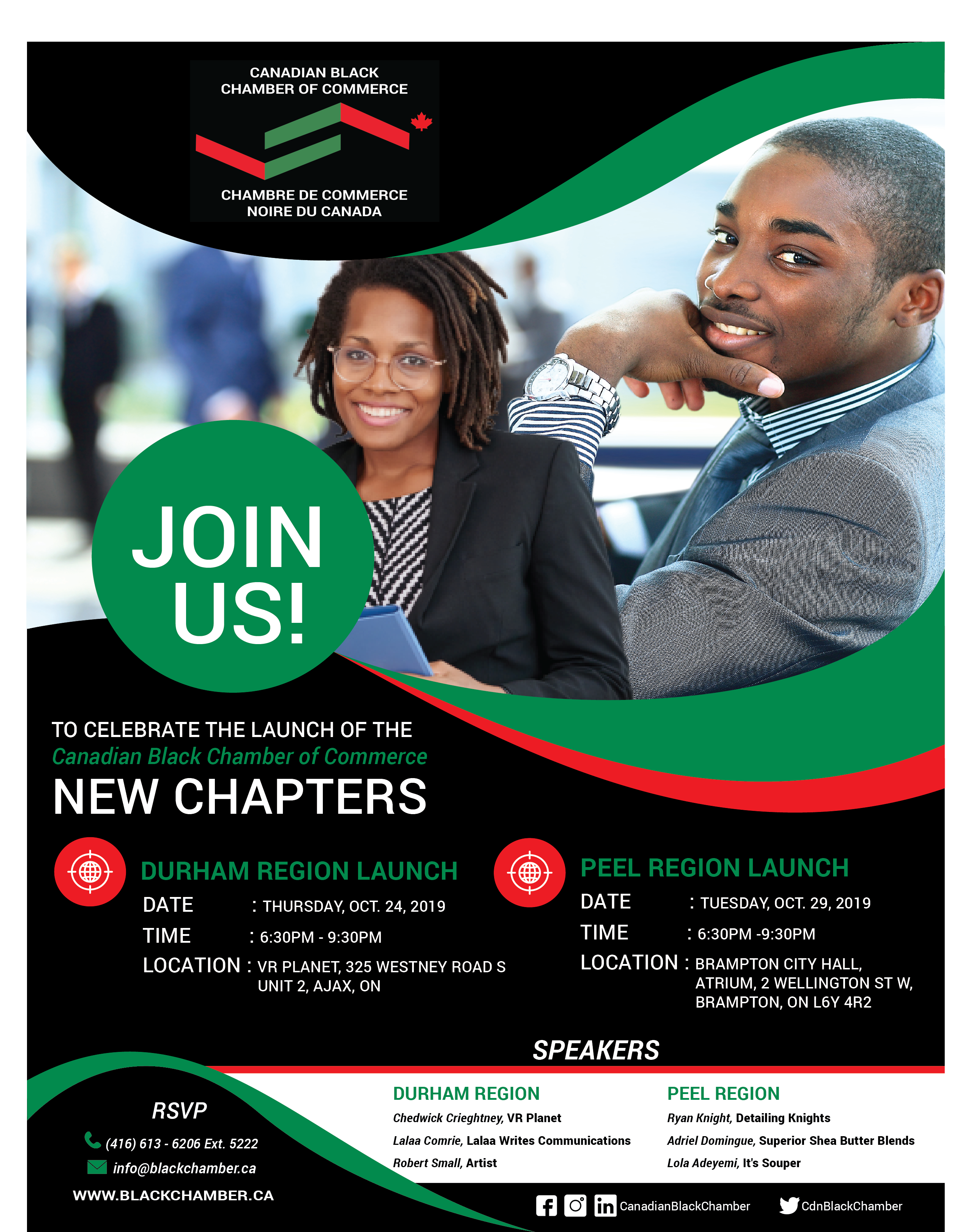 https://afrotoronto.com/events-list/525-canadian-black-chamber-of-commerce-durham-region-launch flyer
